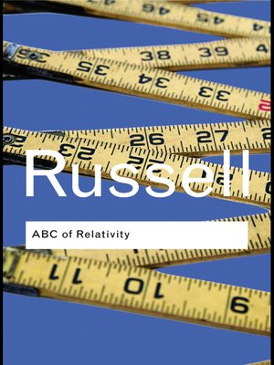 cover image of ABC of Relativity